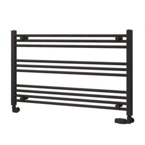 Eastbrook Wingrave 600 x 1000mm Wide Horizontal Matt Anthracite Towel Rail