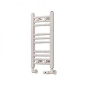 Eastbrook Wingrave 600 x 300 Straight Gloss White Towel Rail
