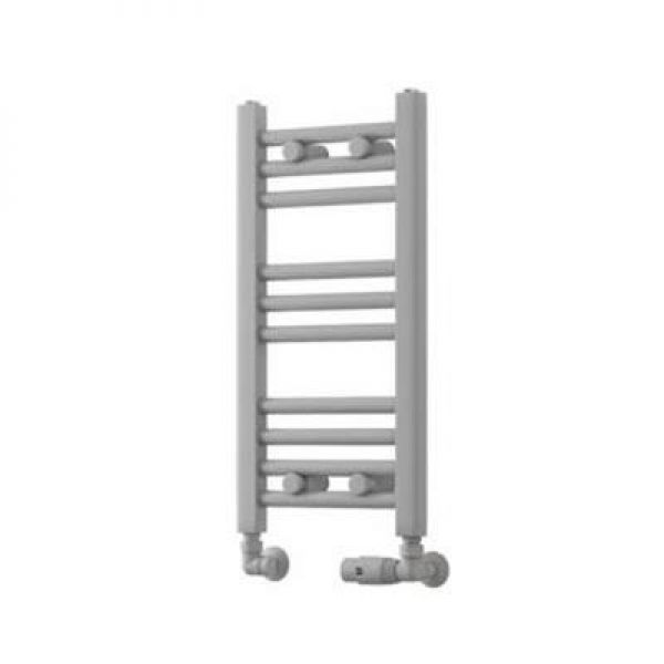 Eastbrook Wingrave 600 x 300mm Straight Matt Grey Towel Rail