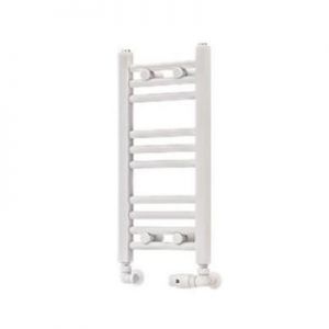 Eastbrook Wingrave 600 x 300 Straight Matt White Towel Rail