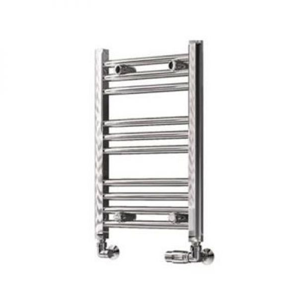 Eastbrook Wingrave 600 x 400 Straight Chrome Towel Rail