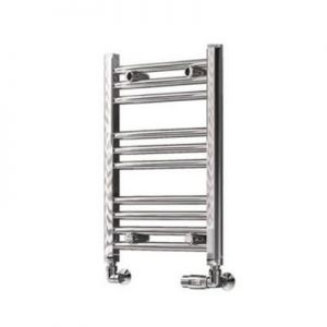 Eastbrook Wingrave 600 x 400 Straight Chrome Towel Rail