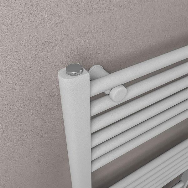 Eastbrook Wingrave 600 x 400mm Straight Matt Grey Towel Rail #3