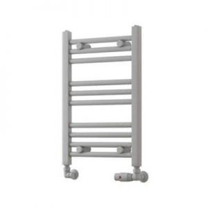 Eastbrook Wingrave 600 x 400mm Straight Matt Grey Towel Rail