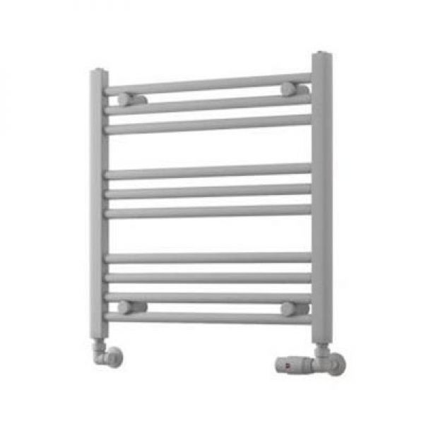 Eastbrook Wingrave 600 x 600mm Straight Matt Grey Towel Rail