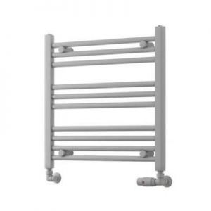Eastbrook Wingrave 600 x 600mm Straight Matt Grey Towel Rail