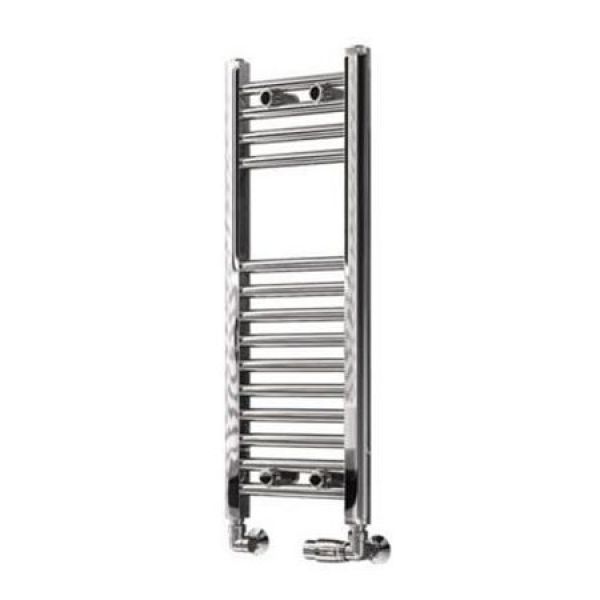 Eastbrook Wingrave 800 x 300 Straight Chrome Towel Rail