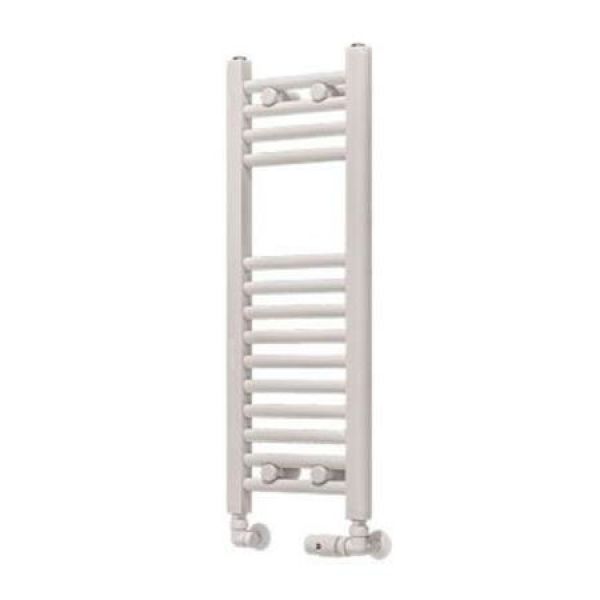 Eastbrook Wingrave 800 x 300 Straight Gloss White Towel Rail