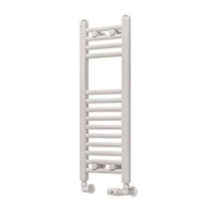 Eastbrook Wingrave 800 x 300 Straight Gloss White Towel Rail