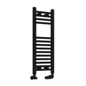 Eastbrook Wingrave 800 x 300 Straight Matt Black Towel Rail