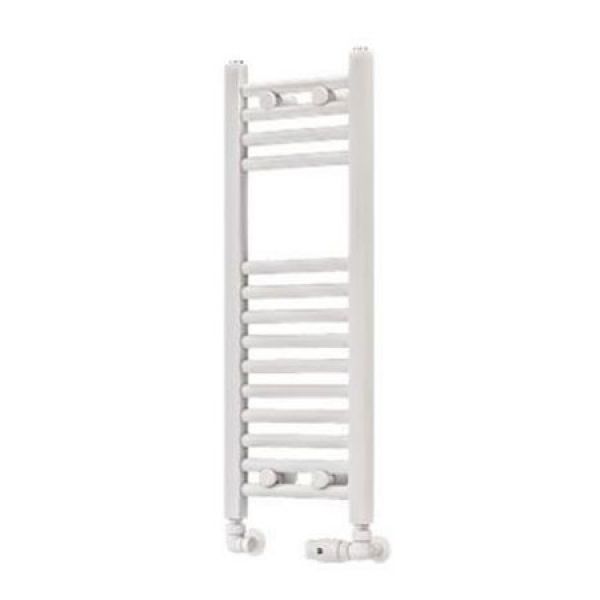 Eastbrook Wingrave 800 x 300 Straight Matt White Towel Rail