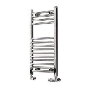 Eastbrook Wingrave 800 x 400 Straight Chrome Towel Rail