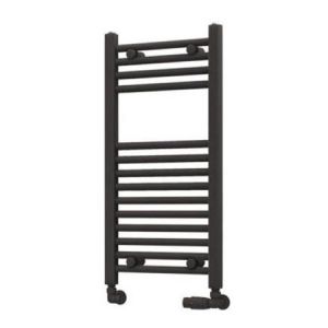 Eastbrook Wingrave 800 x 400 Straight Anthracite Towel Rail