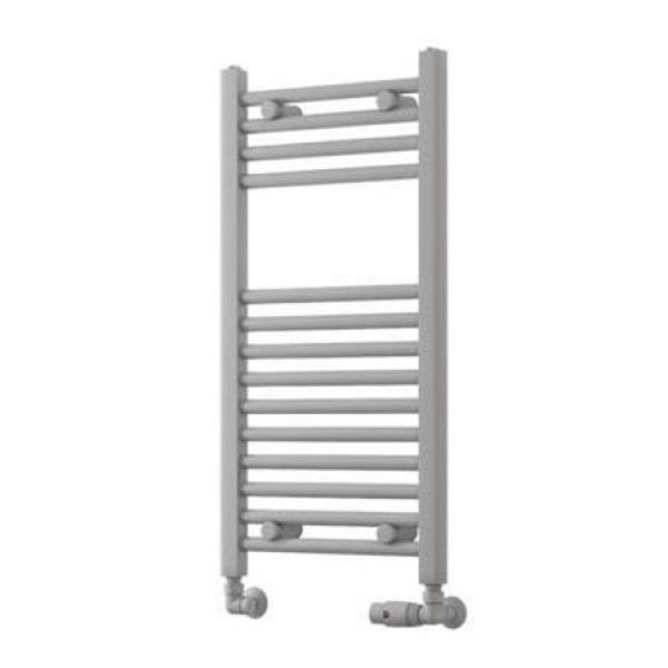 Eastbrook Wingrave 800 x 400mm Straight Matt Grey Towel Rail