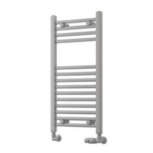 Eastbrook Wingrave 800 x 400mm Straight Matt Grey Towel Rail