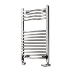 Eastbrook Wingrave 800 x 500 Straight Chrome Towel Rail