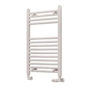 Eastbrook Wingrave 800 x 500 Straight Gloss White Towel Rail