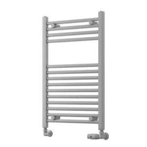 Eastbrook Wingrave 800 x 500mm Straight Matt Grey Towel Rail