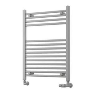 Eastbrook Wingrave 800 x 600mm Straight Matt Grey Towel Rail
