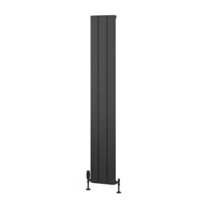 Eastbrook Withington 1800 x 280 Matt Anthracite Aluminium Designer Radiator