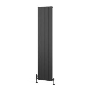 Eastbrook Withington 1800 x 375 Matt Anthracite Aluminium Designer Radiator