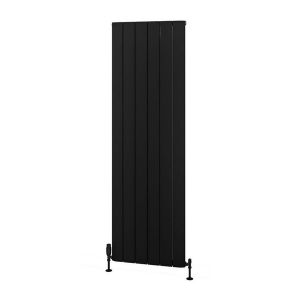 Eastbrook Withington 1800 x 565 Matt Black Aluminium Designer Radiator