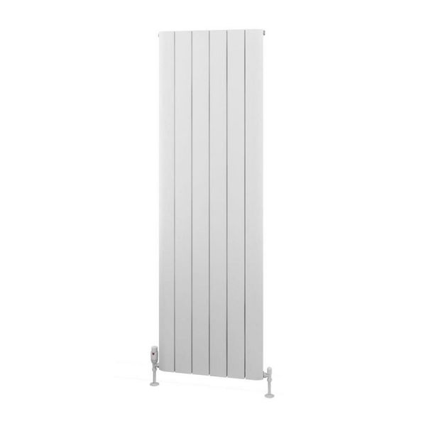 Eastbrook Withington 1800 x 565 Matt White Aluminium Designer Radiator
