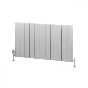 Eastbrook Withington 600 x 1040 Matt White Aluminium Designer Radiator