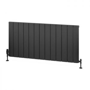Eastbrook Withington 600 x 1230 Matt Anthracite Aluminium Designer Radiator