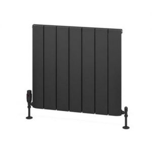 Eastbrook Withington 600 x 660 Matt Anthracite Aluminium Designer Radiator