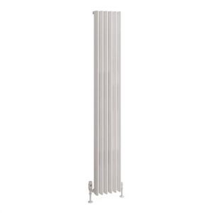 Eastbrook Witney 1800 x 280 Matt White Aluminium Designer Radiator