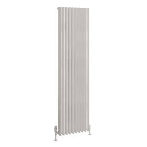 Eastbrook Witney 1800 x 470 Matt White Aluminium Designer Radiator