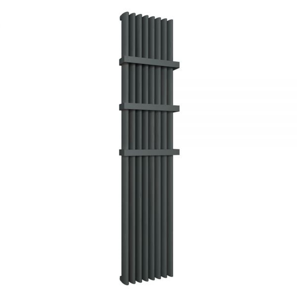 Eastbrook Witney 1800 x 470 Vertical Matt Anthracite Designer Aluminium Radiator