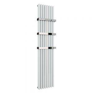 Eastbrook Witney 1800 x 375 Matt White Aluminium Designer Radiator