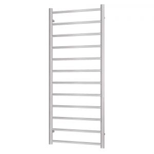 Eastbrook Emsbury Dry Element 1200 x 500 Stainless Steel Electric Towel Rail