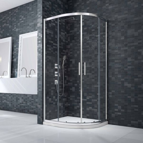 Merlyn Ionic Essence 900 x 900 Framed 2 Door Quadrant Shower Enclosure