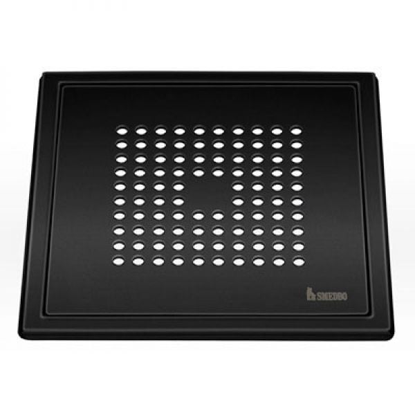 Smedbo Outline Black Stainless Steel Floor Grating FB502