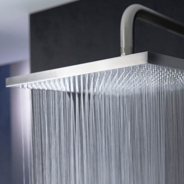 Crosswater Tranquil Polished Stainless Steel Square Showerhead 300mm #3