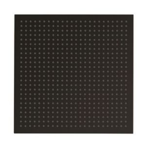 Crosswater Tranquil Matt Black Square Showerhead 300mm