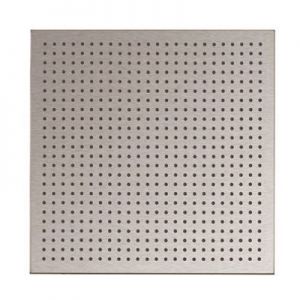 Crosswater Tranquil Brushed Stainless Steel Square Showerhead 300mm
