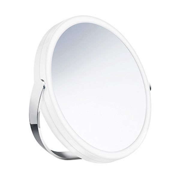 Smedbo Outline Chrome Freestanding LED Cosmetic Mirror FK444
