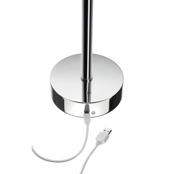 Smedbo Outline Chrome LED Freestanding LED Cosmetic Mirror FK488EP #4