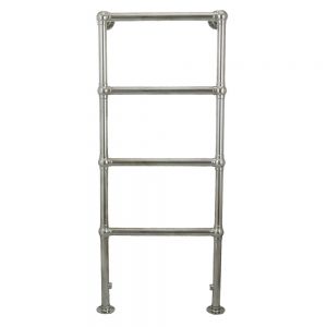 JIS Sussex Fletching 1200mm x 520mm Designer Stainless Steel Towel Rail