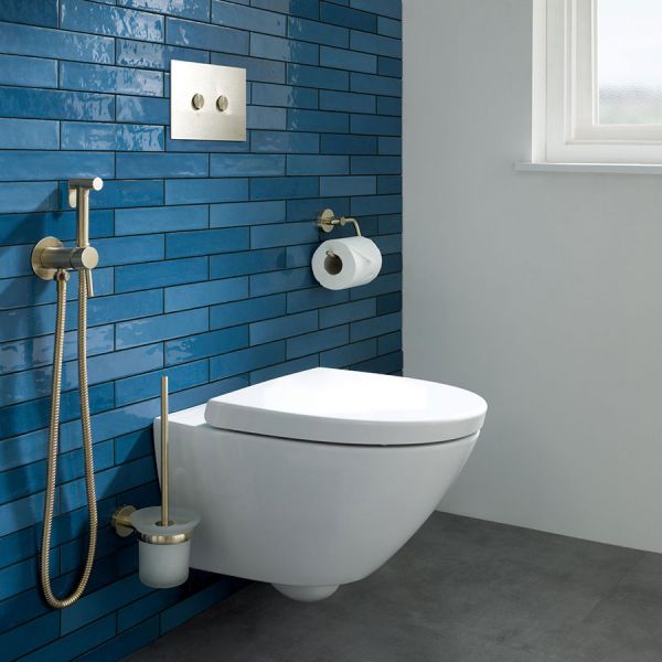 JTP Matt White Dual Flush Plate #2