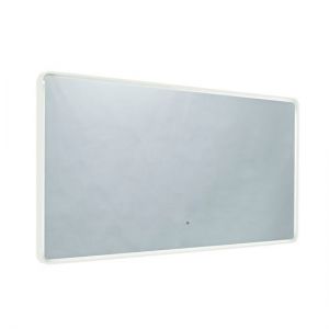 Roper Rhodes Frame Gloss White 1200 x 600mm Illuminated Bathroom Mirror