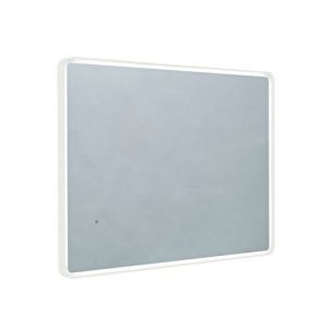 Roper Rhodes Frame Gloss White 600 x 800mm Illuminated Bathroom Mirror