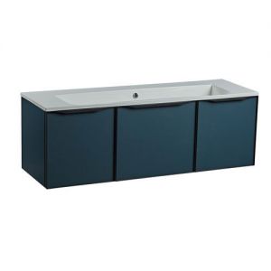 Roper Rhodes Frame 1200 Derwent Blue Wall Hung Unit and Isocast Basin