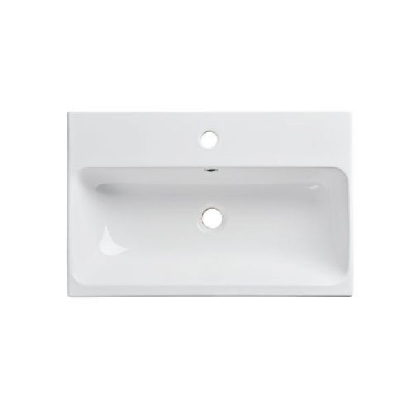 Roper Rhodes Frame 600 Derwent Blue Wall Hung Unit and Ceramic Basin #3