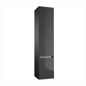 Kartell City 1600 Storm Grey Gloss Wall Mounted Tall Unit