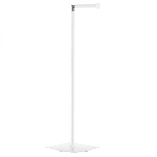 Smedbo Outline Lite White Free Standing Toilet Roll Holder FX636